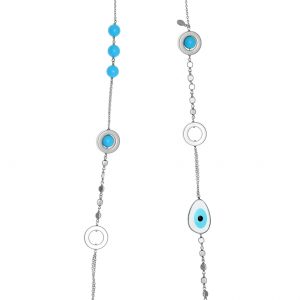 Necklace-silver-925-rhodium-plated-with-synthetic-stones