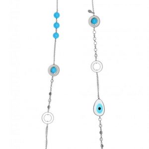 Necklace-silver-925-rhodium-plated-with-synthetic-stones