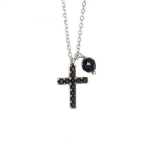 Necklace-in-silver-925-rhodium-plated-with-black-spinel-and-onyx