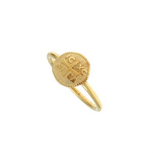 Ring-silver-925-yellow-gold-plated