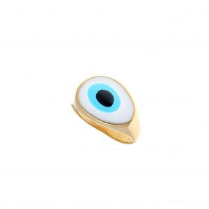 Ring-silver-925-yellow-gold-plated-&-with-enamel-evil-eye (1)