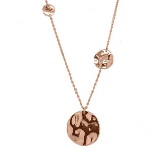 Necklace-silver-925-pink-gold-plated