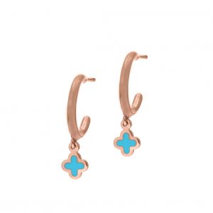 Earrings-in-silver-925-pink-gold-plated-with-enamel