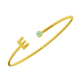 Bracelet-silver-925-yellow-gold-plated-with-enamel
