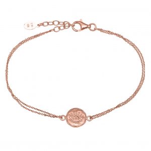 Bracelet-silver-925-pink-gold-plated