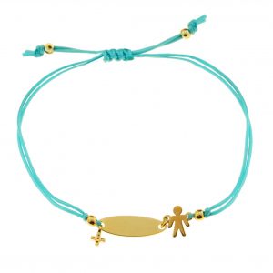 Bracelet-silver-925-yellow-gold-plated-with-cord