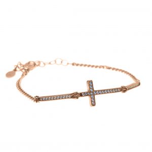 Bracelet-silver-925-rose-gold-plated-with-zirconia