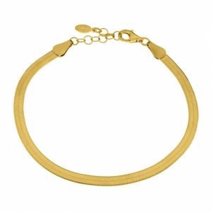 Bracelet-silver-925-yellow-gold-plated–plated