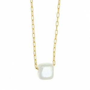 Necklace-in-silver-925-yellow-gold-plated
