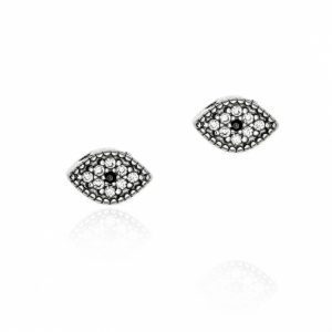 Earrings-silver-925-rhodium-plated-with-zirconia