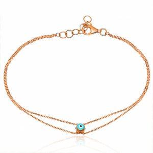 Bracelet-silver-925-with-rose-gold-plated