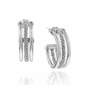 Earing-silver-925-rhodium-plated