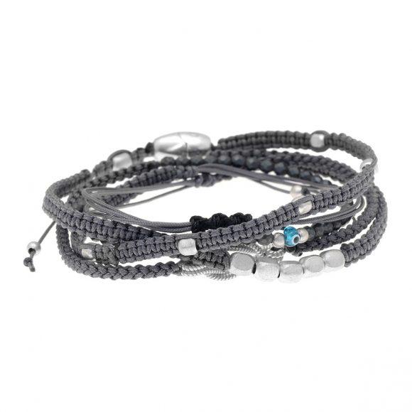 Cord-bracelet-in-silver-925-rhodium-plated-with-hematite (5)