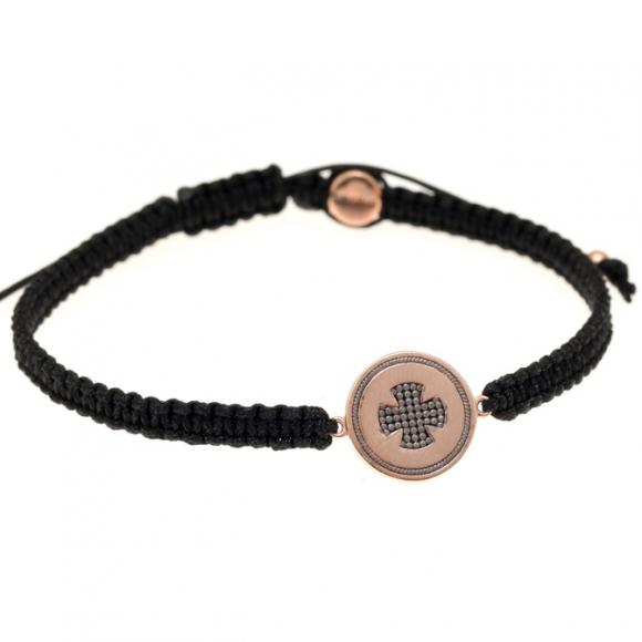 Cord-bracelet-in-silver-925-pink-gold-plated