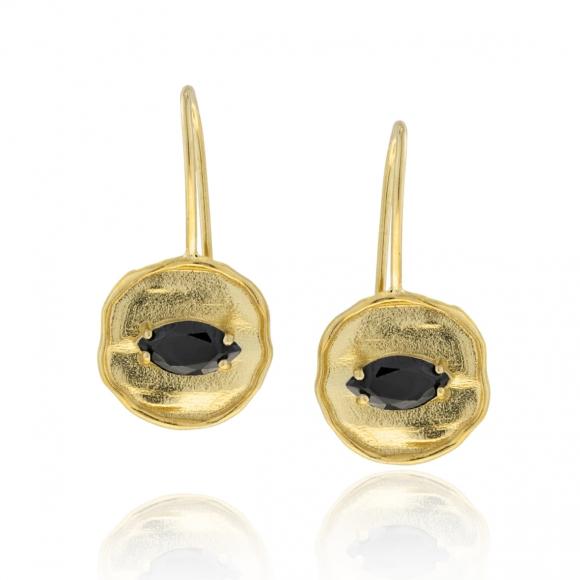 Earrings-silver-925-yellow-gold-plated-with-zirconia (1)