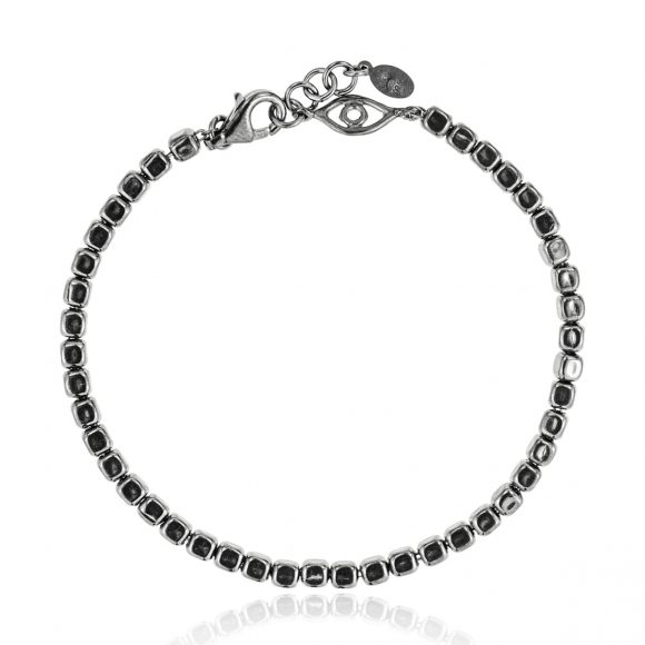 Bracelet-silver-925-with-black-rhodium-plated