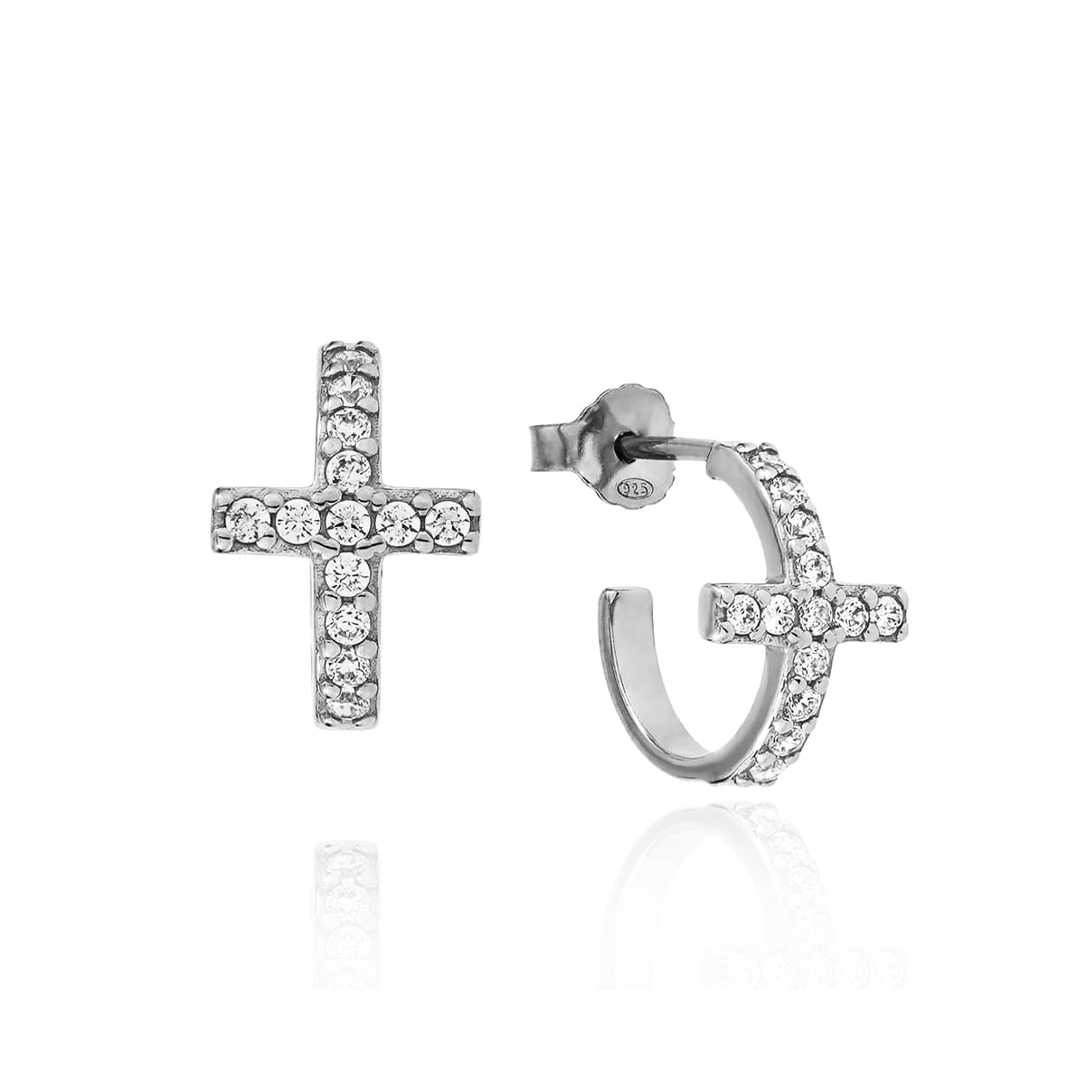 Earrings-silver-925-rhodium-plated-with-zirconia